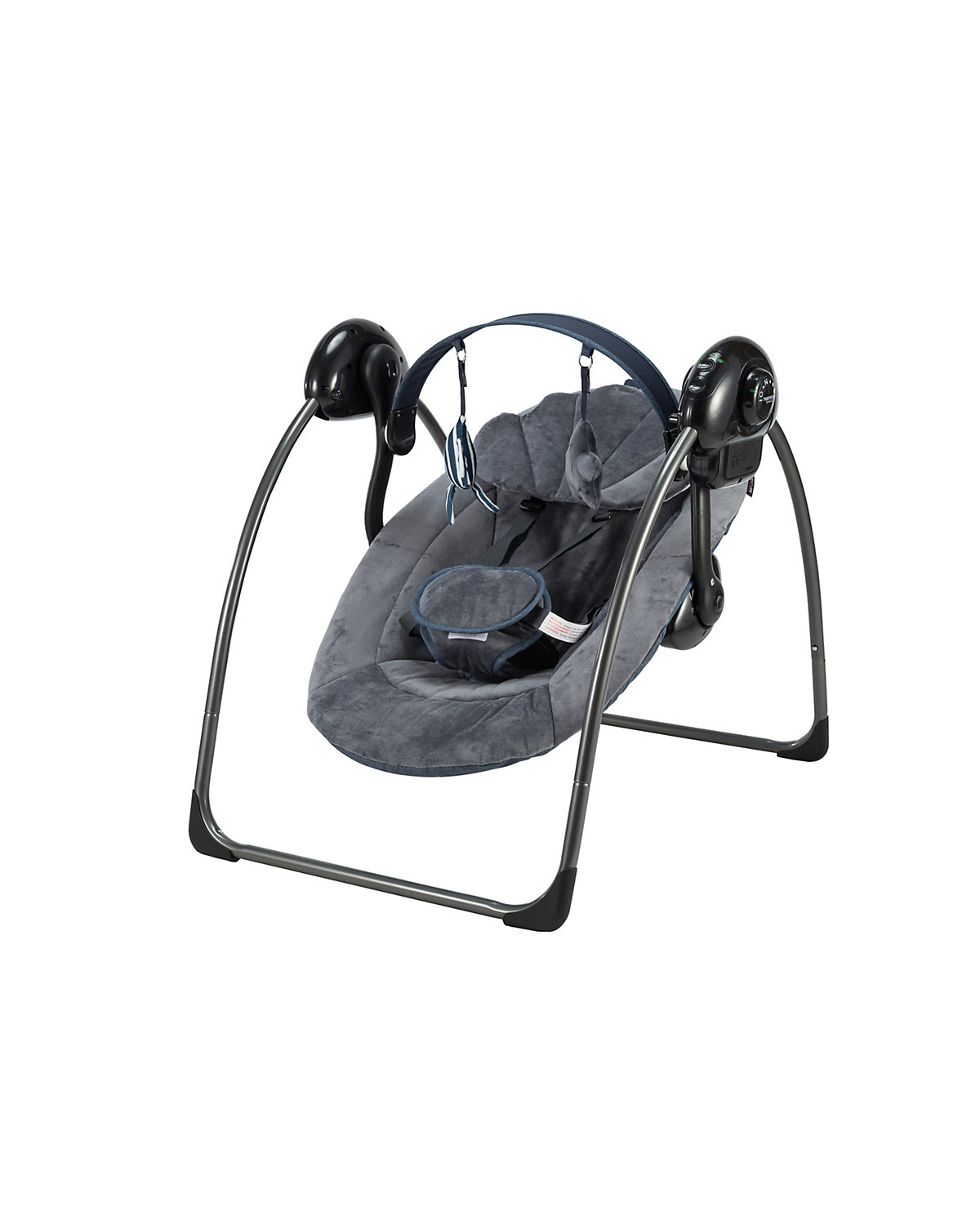 Babywippe X Adventure Elektrische Babyschaukel / Baby Swing Velvet