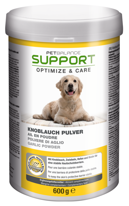 PetBalance Haut & Fell PetBalance Support Knoblauch Pulver 600g