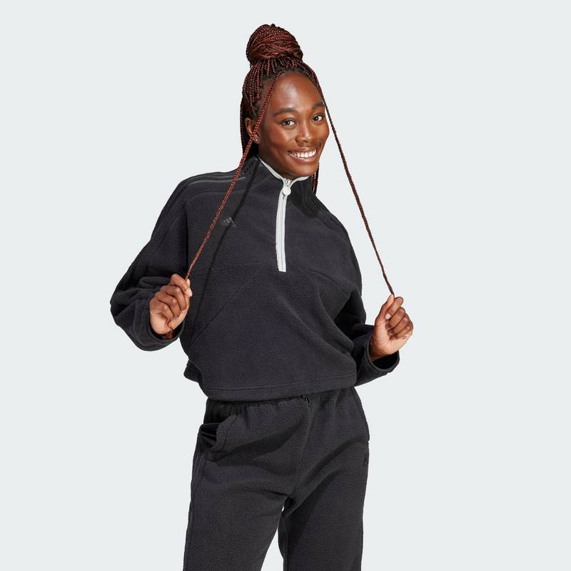 adidas Tiro Half-Zip Fleece Sweatshirt Sweatshirt Damen
