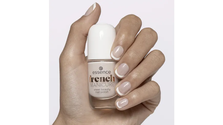 essence French Manicure Nail Polish 8 ml Rosé On Ice