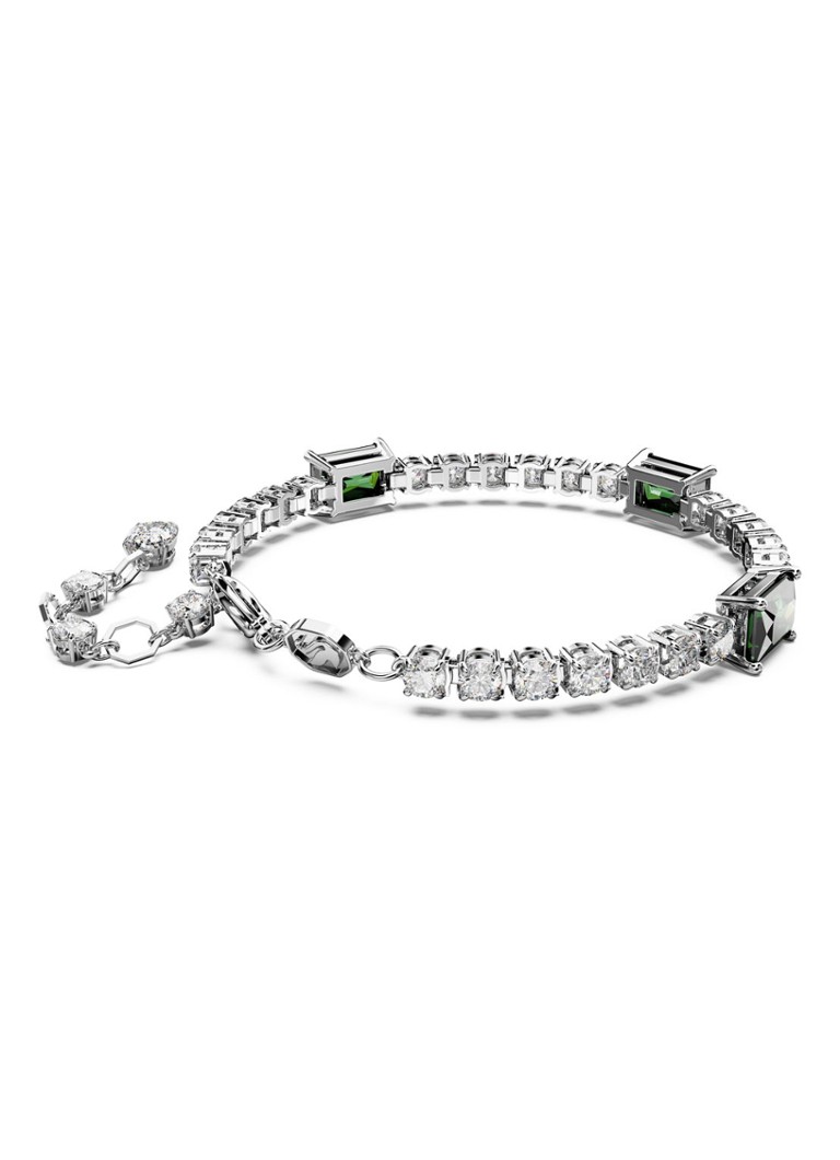 Bracciale tennis Swarovski Matrix, taglia M, con cristallo