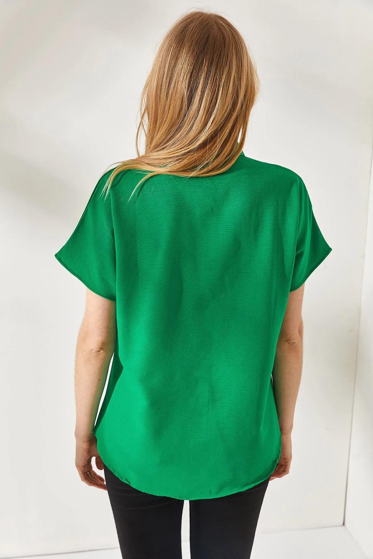 Olalook  Hemd - Grün - Oversized