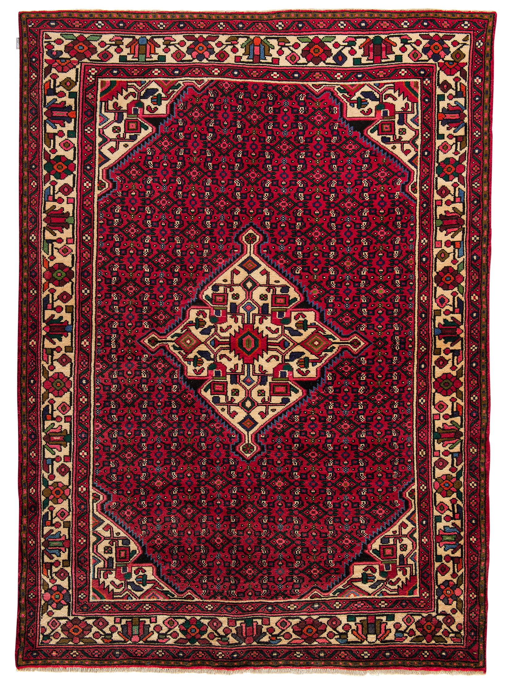 Hosseinabad Hamadan ca. 160 x 220 cm, Unikat / Einzelstück