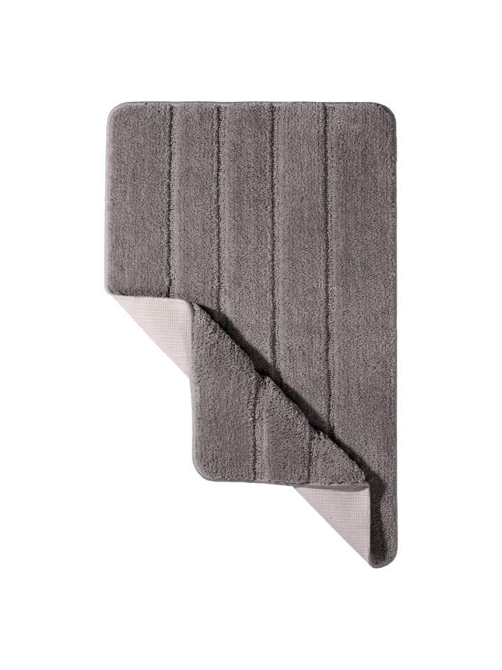 Schiesser Badteppich Milano in Dunkelgrau günstig kaufen 50 x 80 cm
