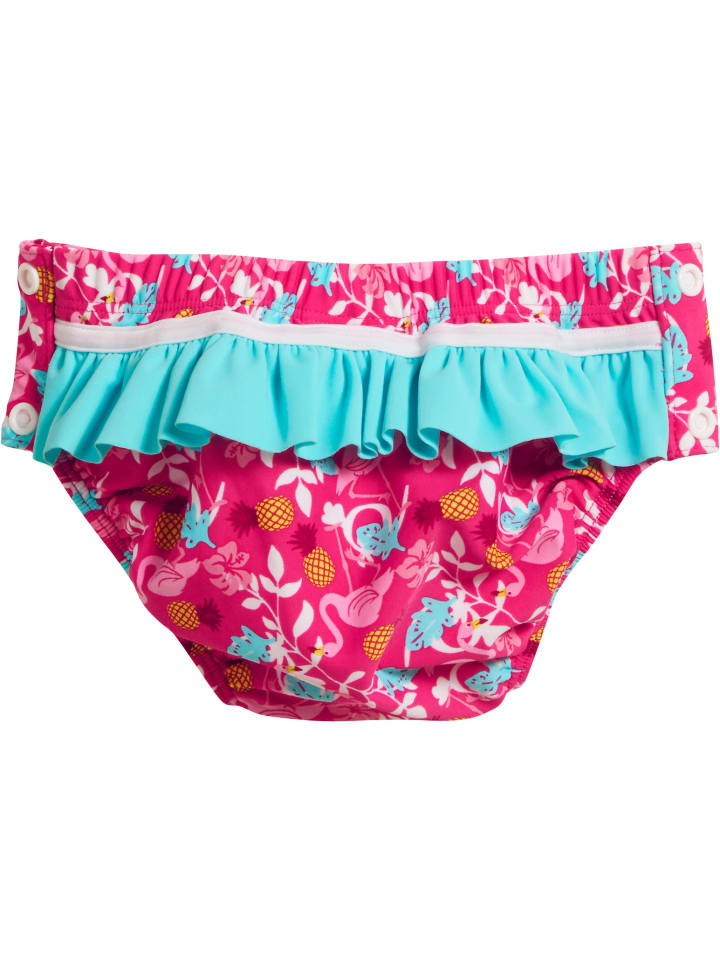Playshoes UV-Schutz Windelhose Flamingo zum Knöpfen in Türkis günstig kaufen 62/68