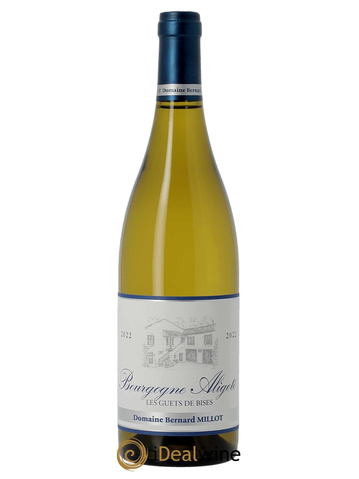 Bourgogne Aligoté Les Guets de Bises Bernard Millot  2022 - Lot de 1 Bouteille