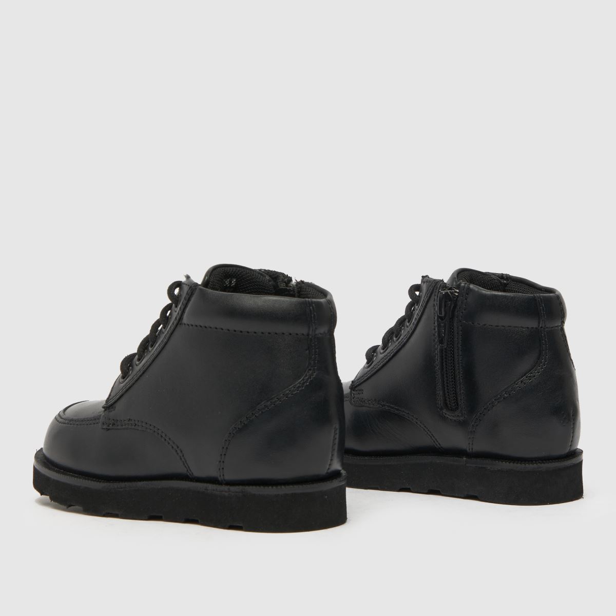 Černé kožené boty Schuh Captain Toddler