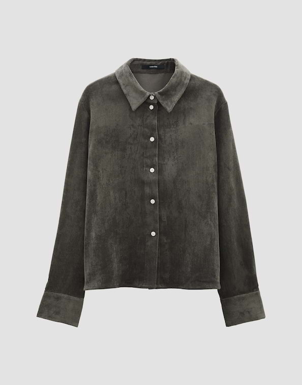 Cordbluse Zortney detail