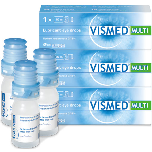 VISMED MULTI Augentropfen  3X10 ml  Augentropfen