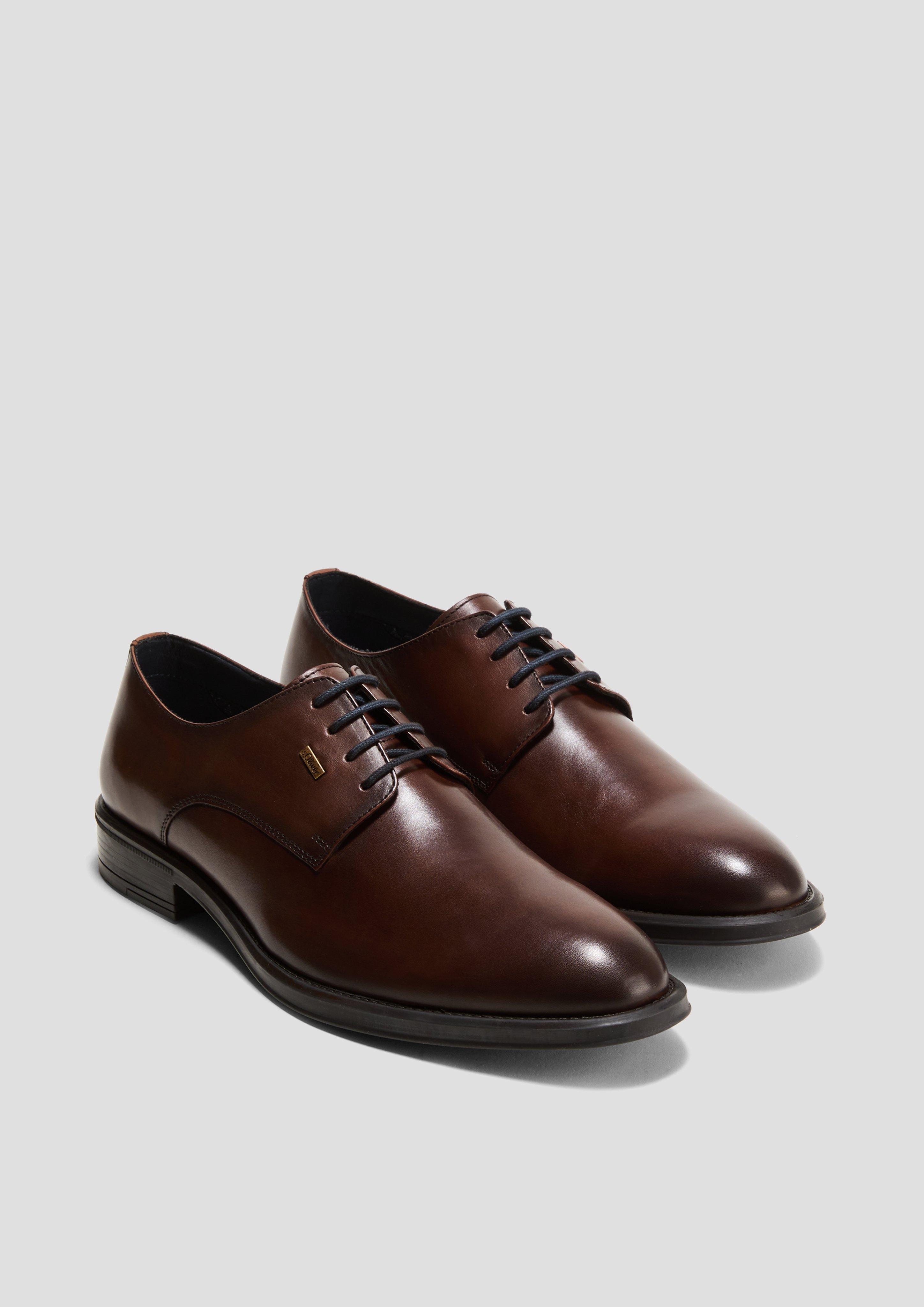 Elegante Schnürer aus Echtleder  6008197-300