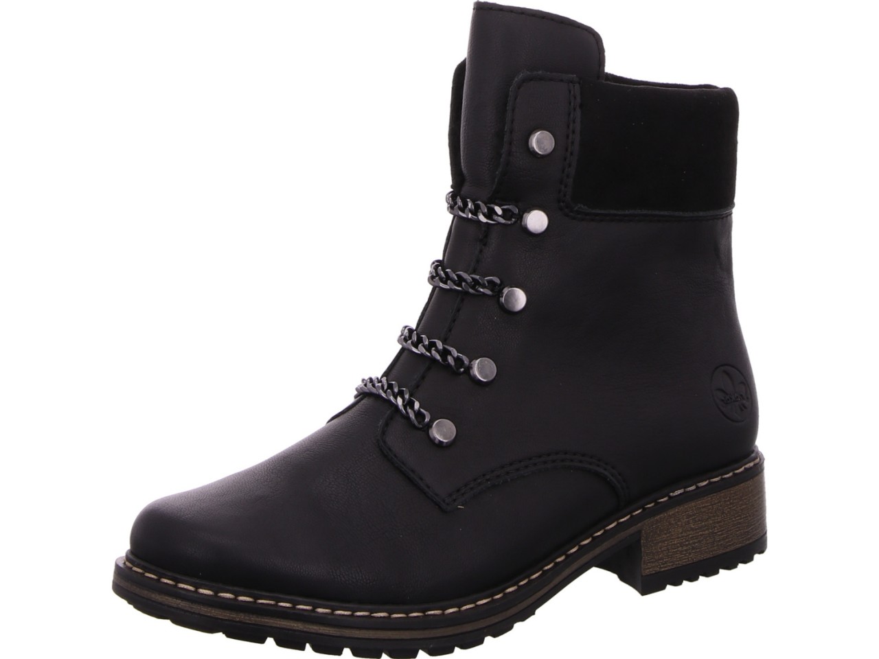 RIEKER Winterstiefel schwarz