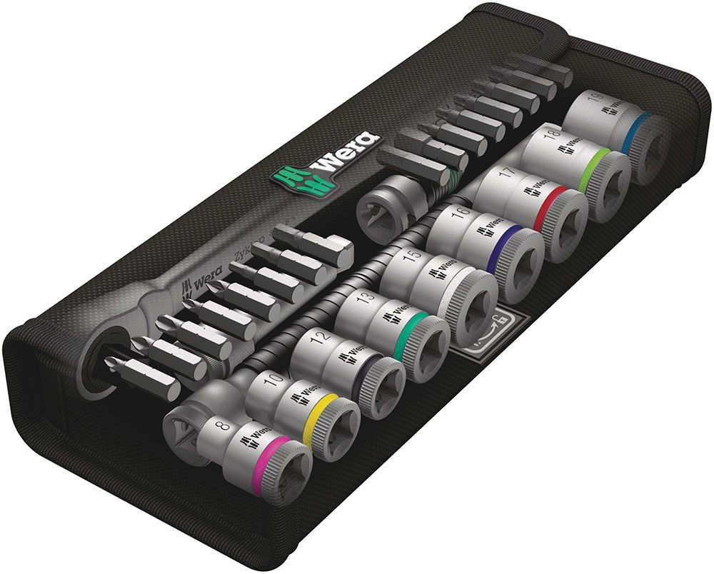 Wera 8100 SB 8 Zyklop Metal-Knarrensatz (3/8