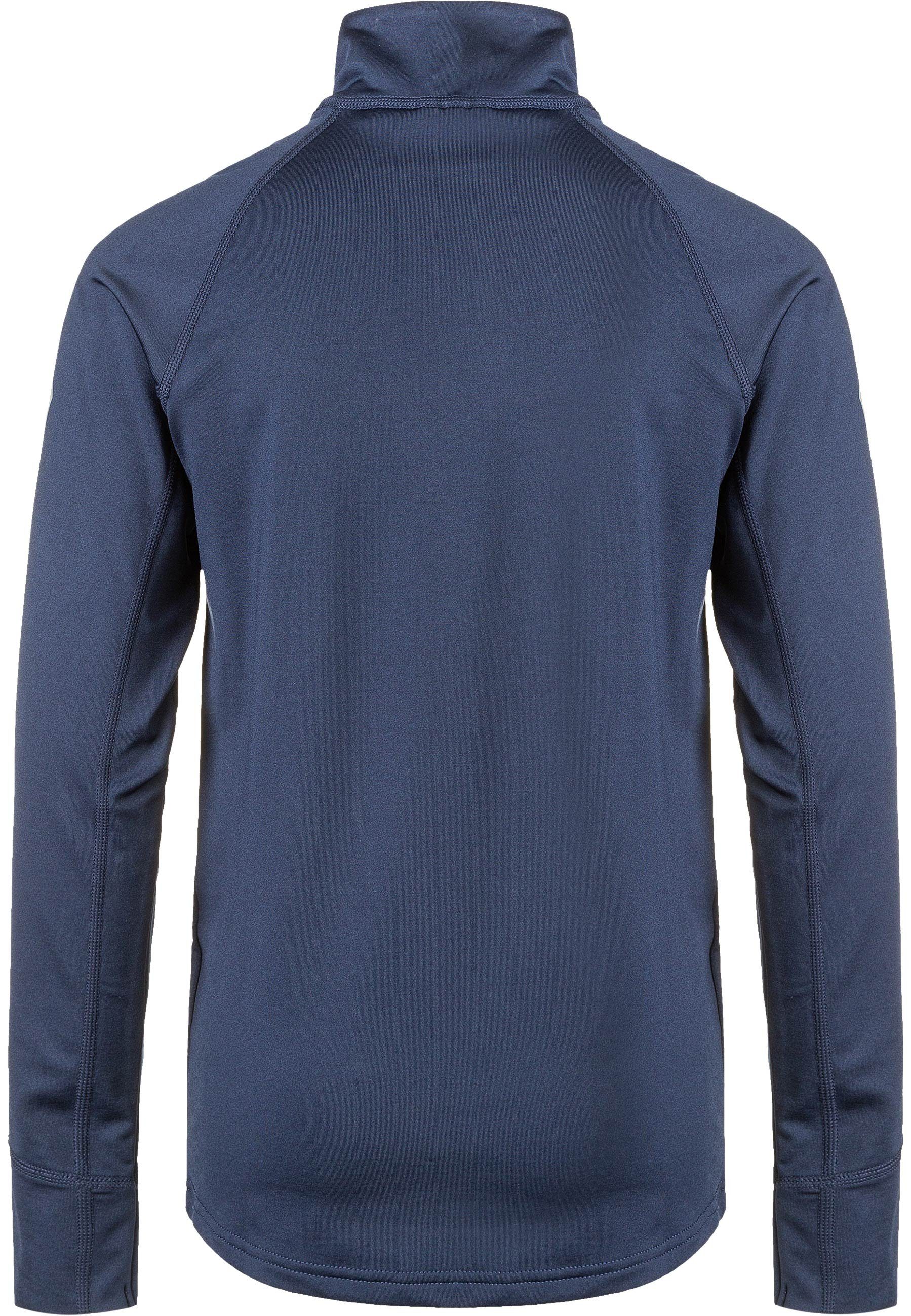 WHISTLER Strickpullover Baggio mit halbem Reißverschluss