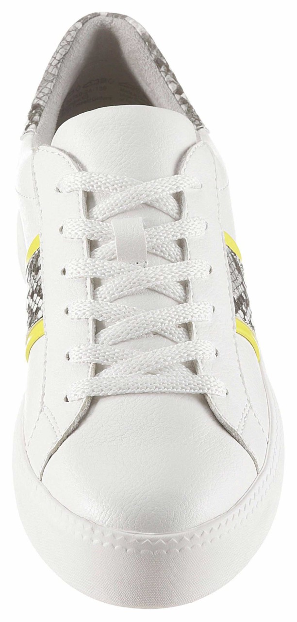 TAMARIS Sneaker weiss Da.-Schnürer