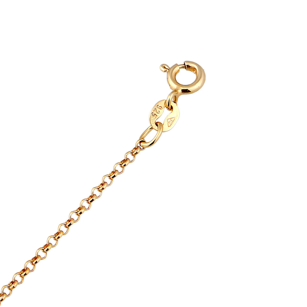 Elli Elli Collier Enfants Beads boules pastel en argent sterling 925 plaqué or collier