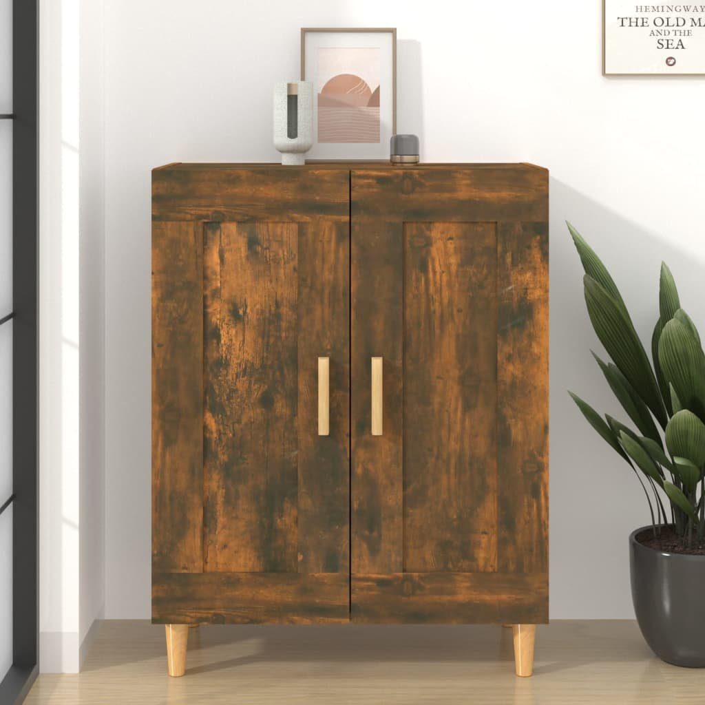 vidaXL Sideboard Sideboard Räuchereiche 69,5x34x90 cm Holzwerkstoff (1 St)