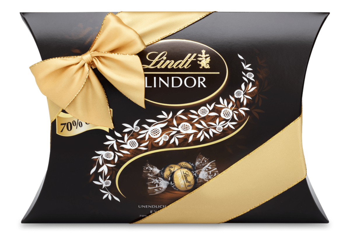LINDOR Kissenpackung Extra Dark 70%, 322g