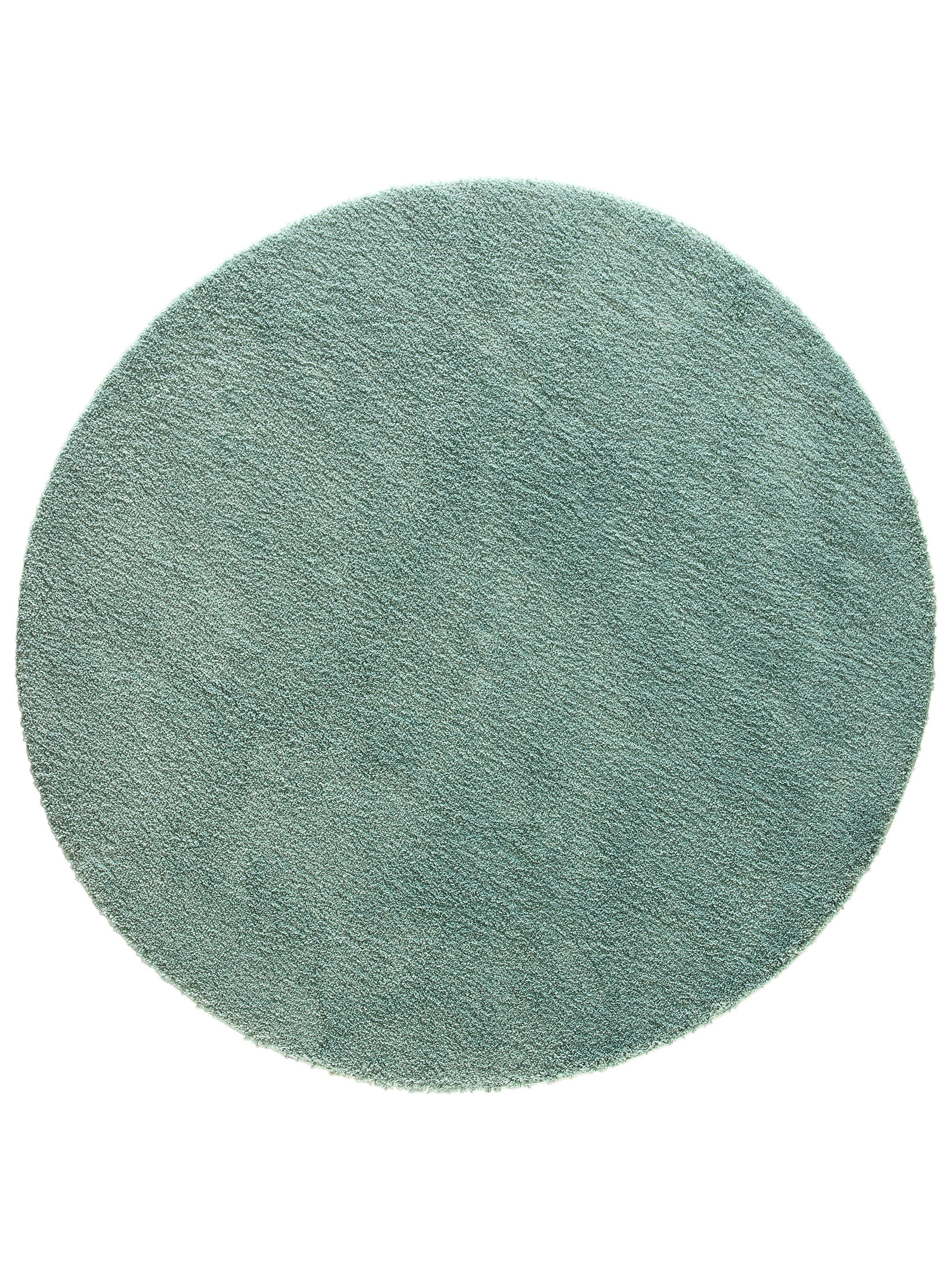 Lounge Hochflor-Teppich, Grün