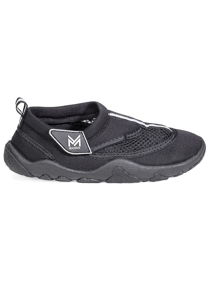 Massive Badeschuhe in Schwarz günstig kaufen