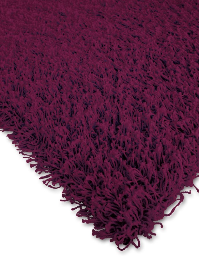 Hochflor Teppich einfarbig und vielseitig