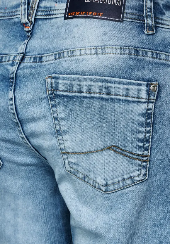 CECIL Loose Fit Jeansshorts