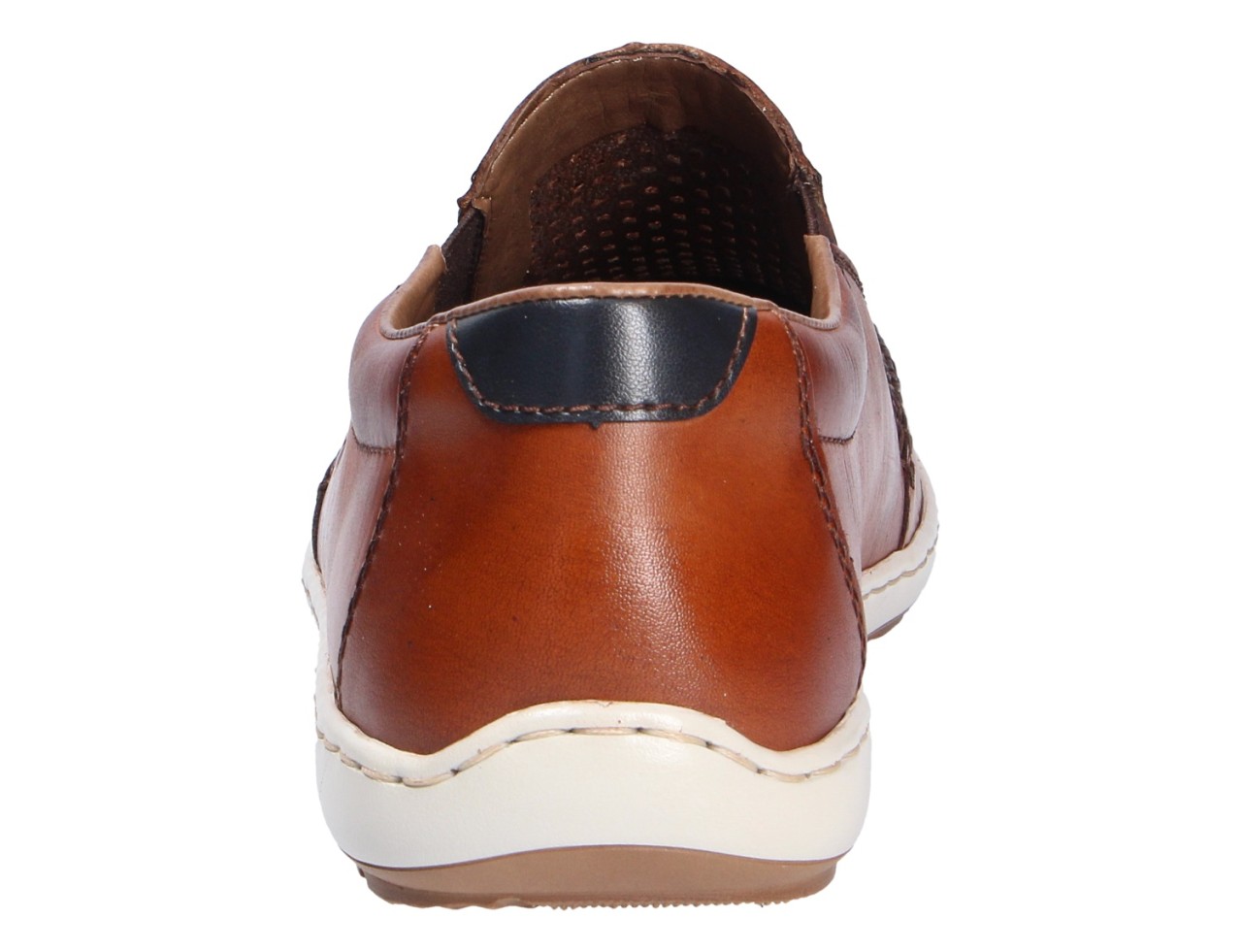 RIEKER Klassische Slipper braun Herren Slipper