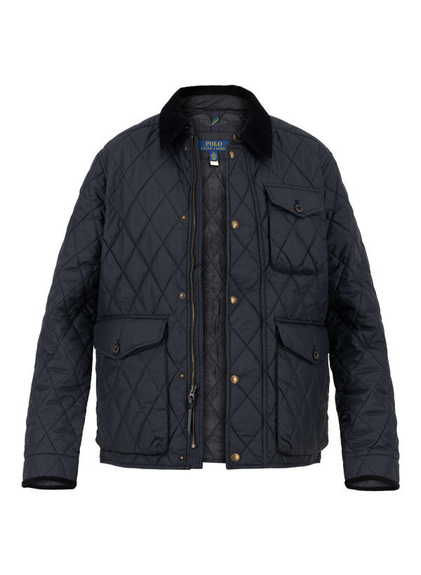 Polo Ralph Lauren, Steppjacke, Mikrofaser wasserabweisend, schwarz