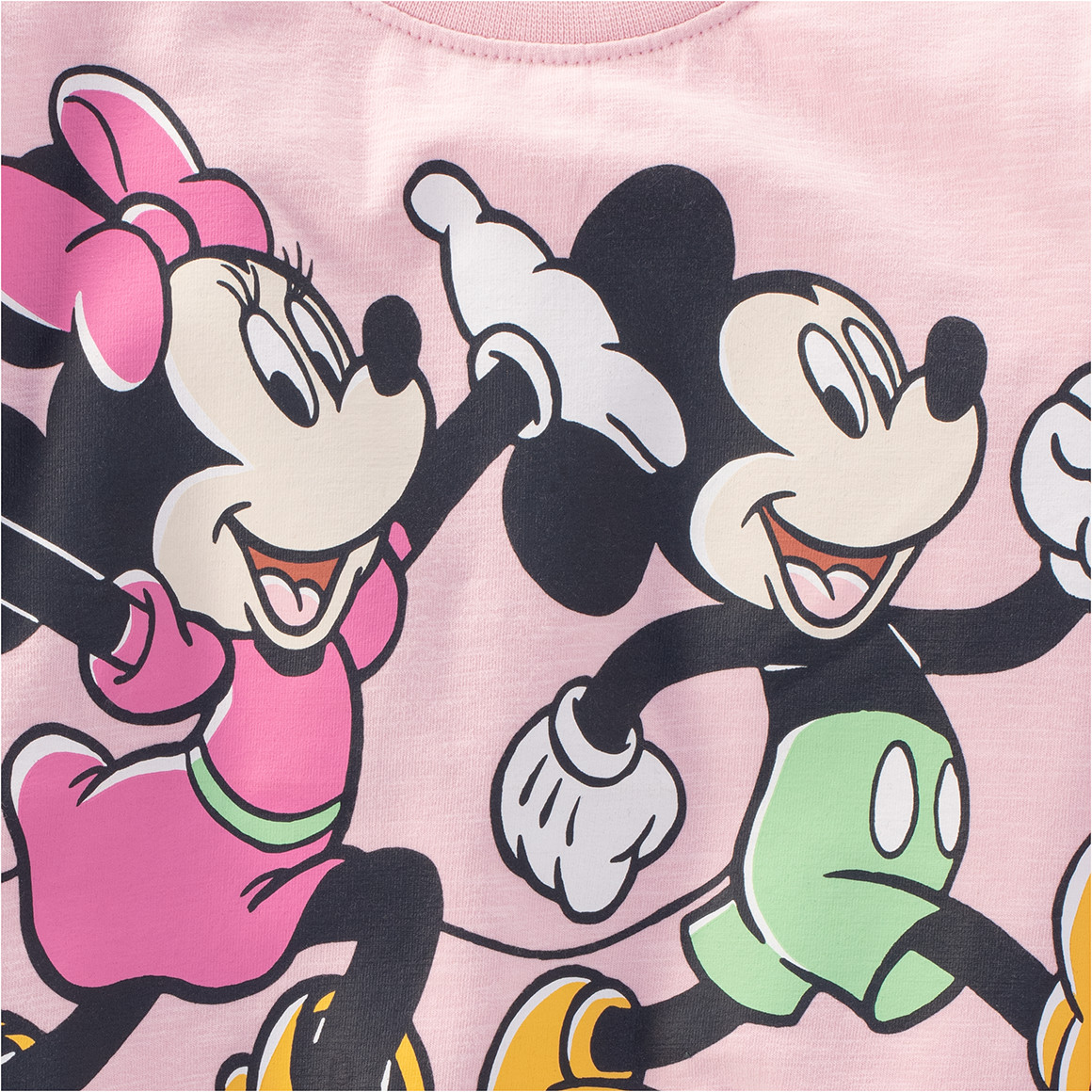 Minnie Maus Sweatshirt mit Farbteiler