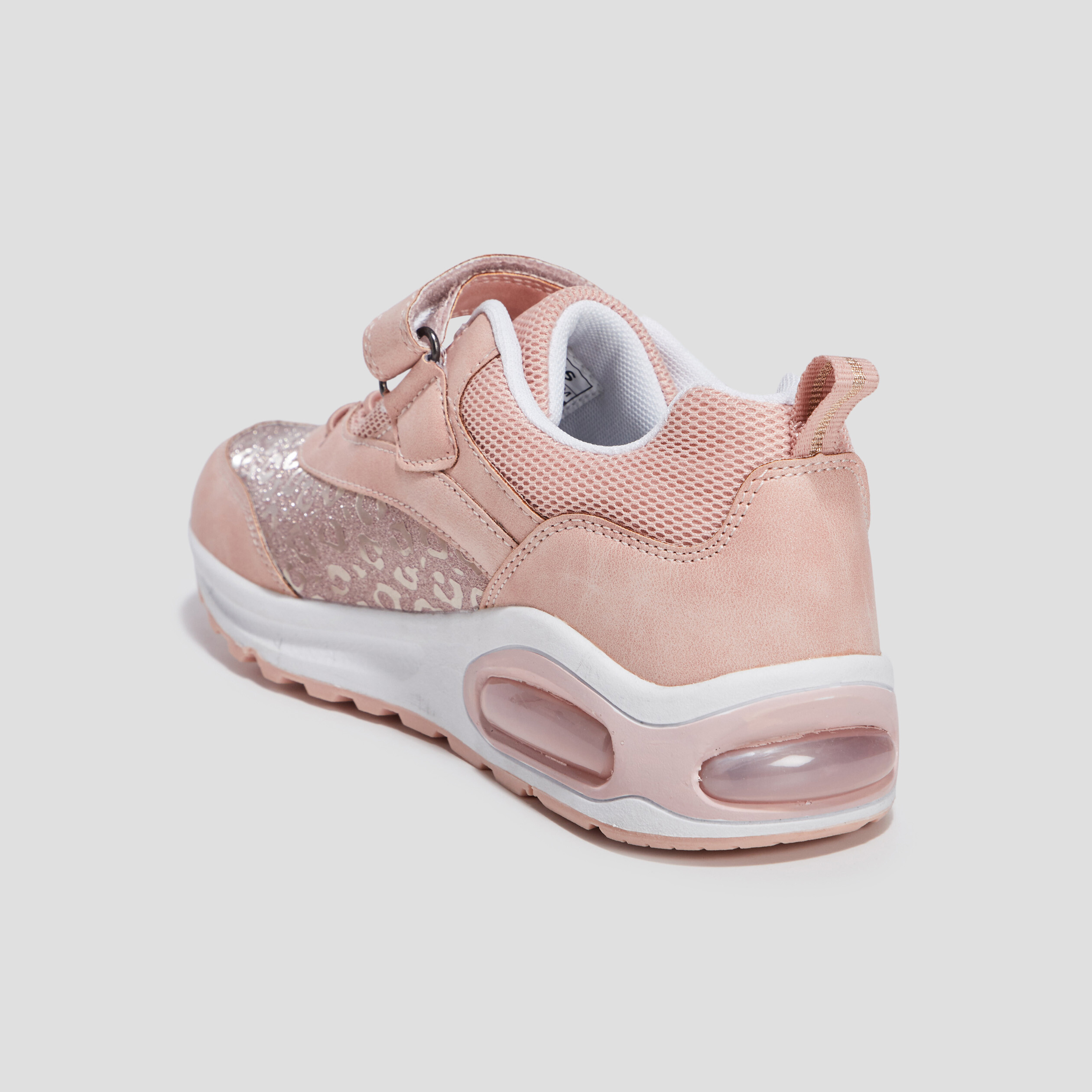 Runnings à lacets Creeks rose champagne fille | La Halle