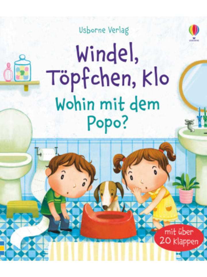 Usborn Buch - Windel, Töpfchen, Klo - Wohin mit dem Popo? günstig kaufen onesize