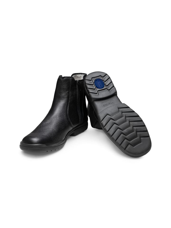 VITAFORM Hirschleder Stiefeletten in schwarz günstig kaufen