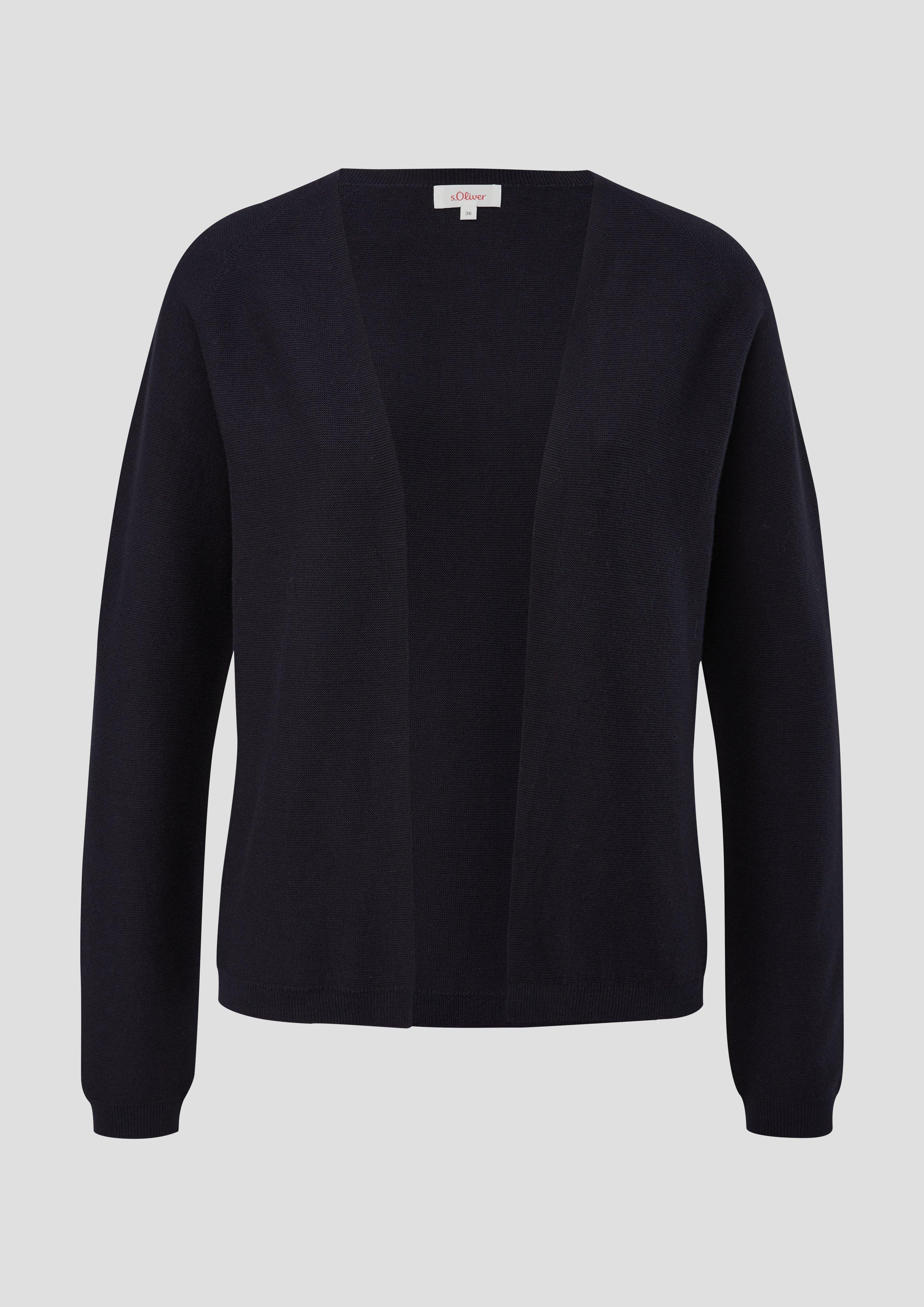 Feinstrickjacke aus Viskosemix  2144138-5959