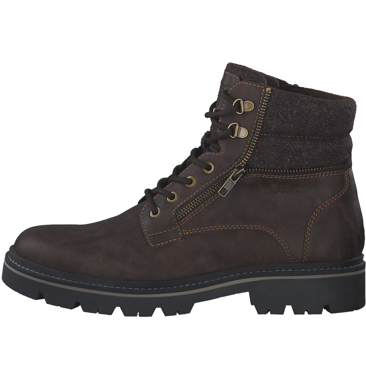 s.Oliver 5-16200-41 Schnürboots dunkelbraun