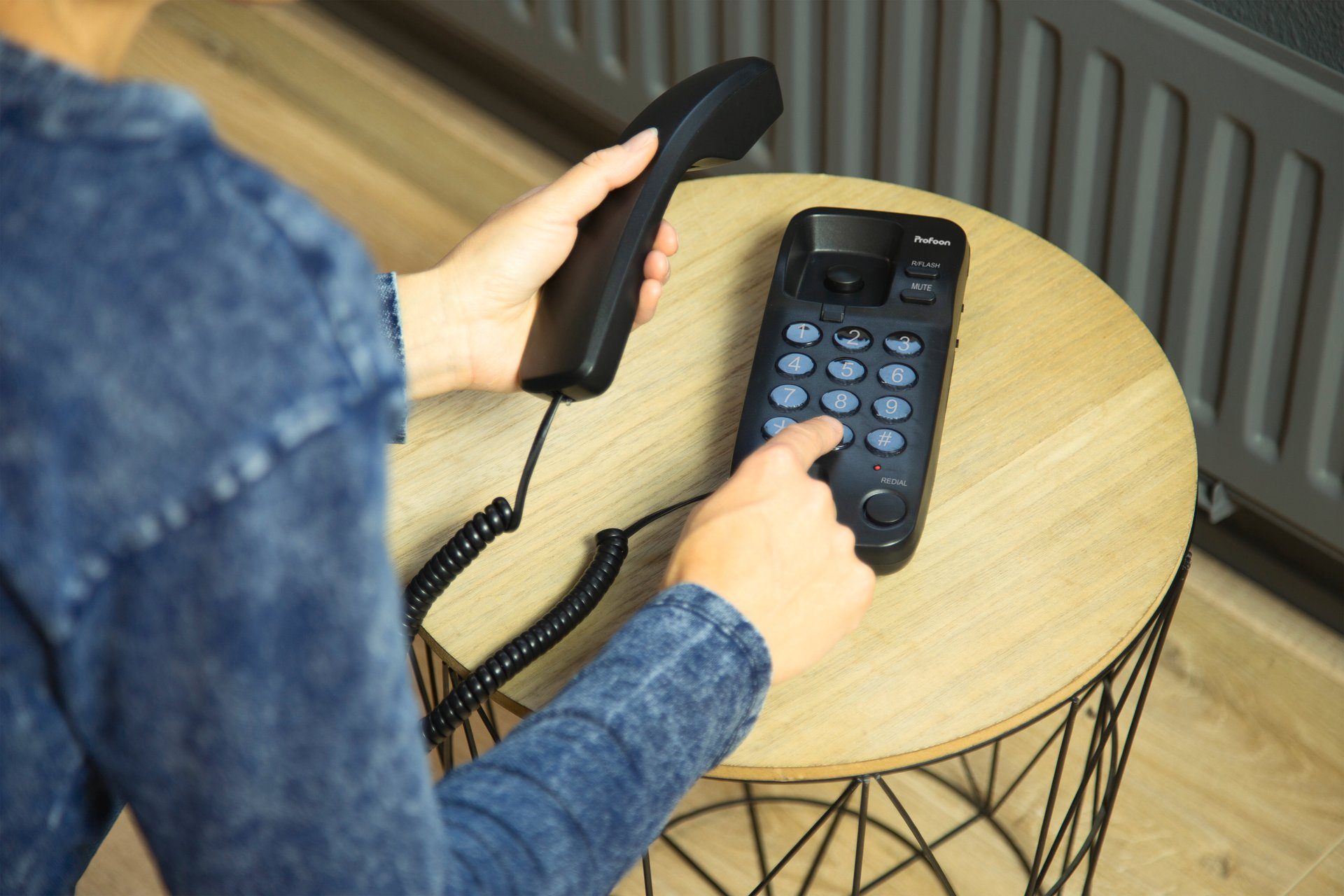 Profoon TX-115 - Schnurgebundenes Telefon Kabelgebundenes Telefon