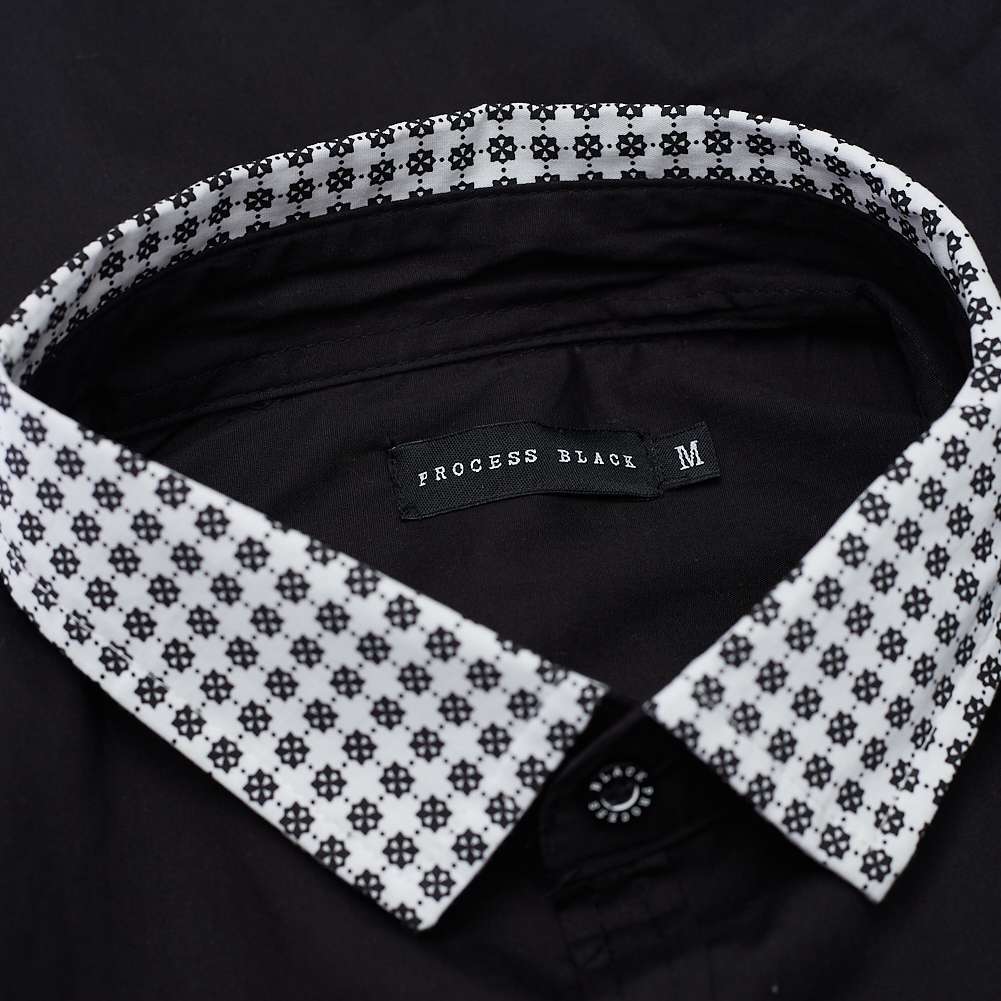 Process Black Jeffery Herren Casual Hemd MSH-PB69JEFFERY BLACK