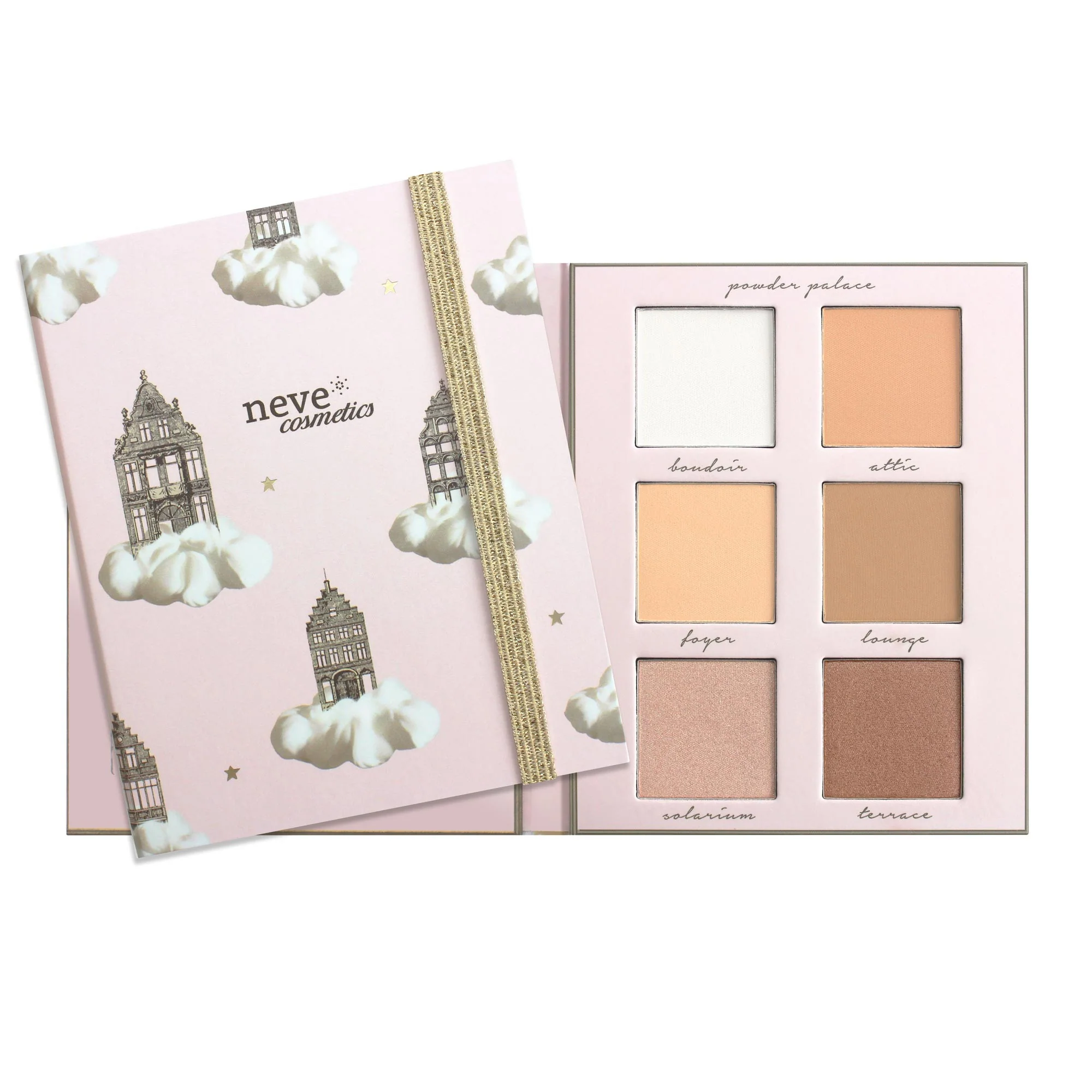 Incarnato Powder Palace Palette - Paleta facial, polvo compacto