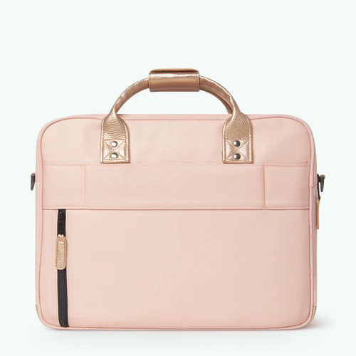 Queretaro light pink laptop bag