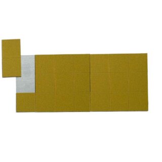 Magnet Bases 25x25mm 7x3 inkl. Ferro Soft Folie