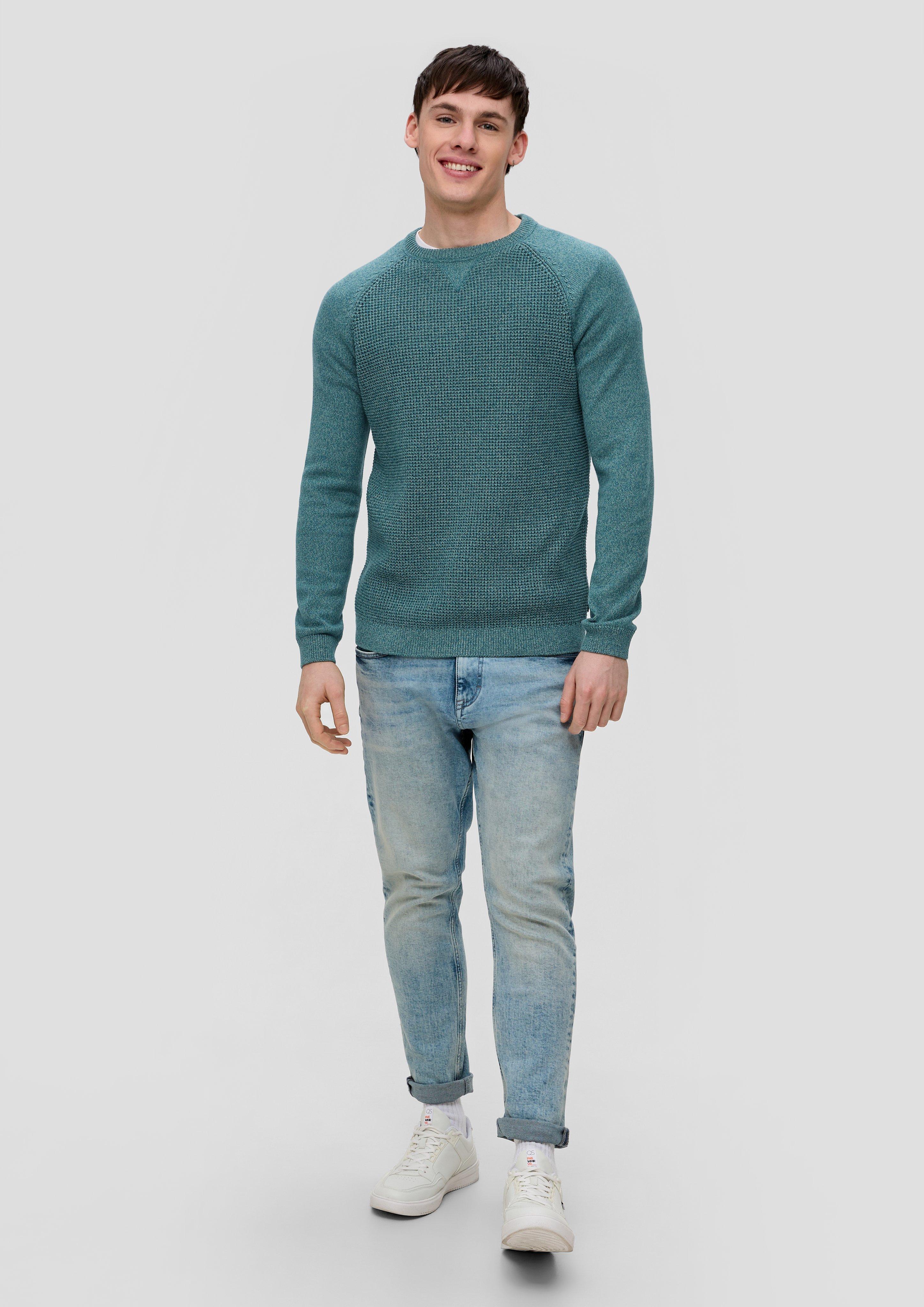 Strickpullover mit Raglanärmeln  2145183-72W0