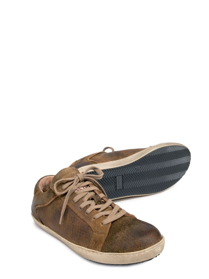 Stockerpoint Stockerpoint Trachtensneaker Drake in hellbraun gespeckt günstig kaufen