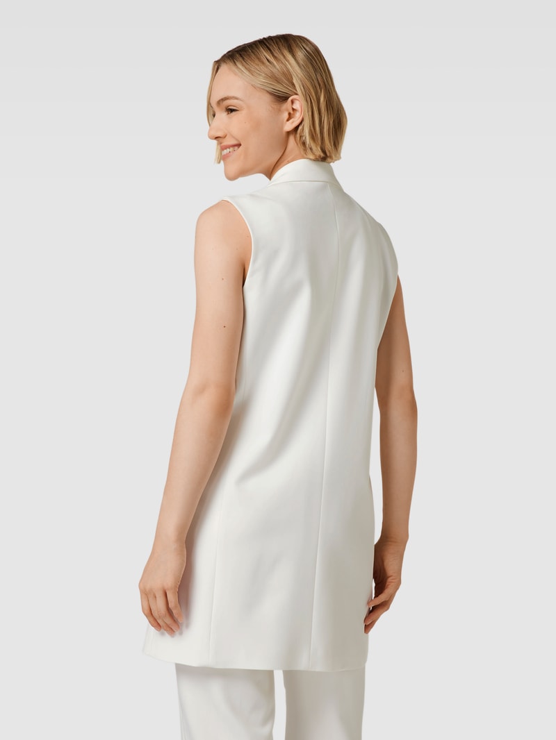 Longblazer mit Pattentaschen Modell 'SPRING' in ecru