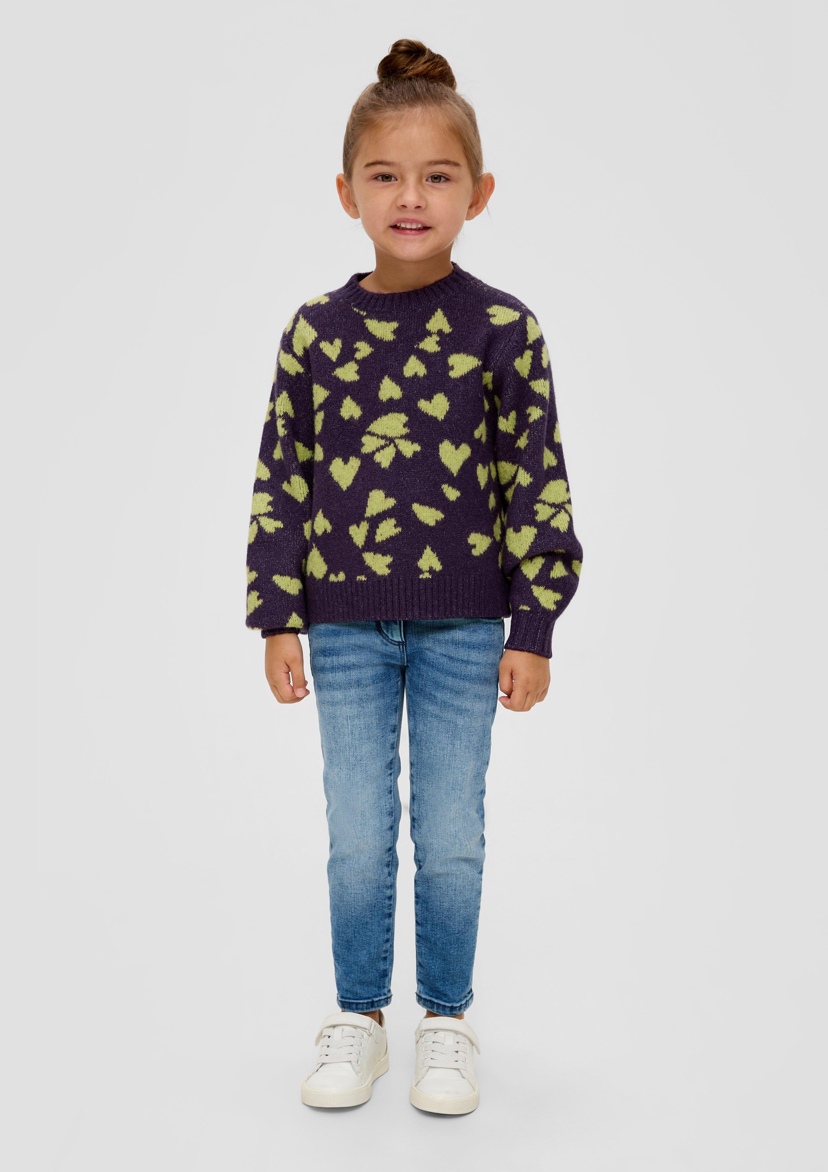 Strickpullover mit Herz-Muster  2133901-48X2