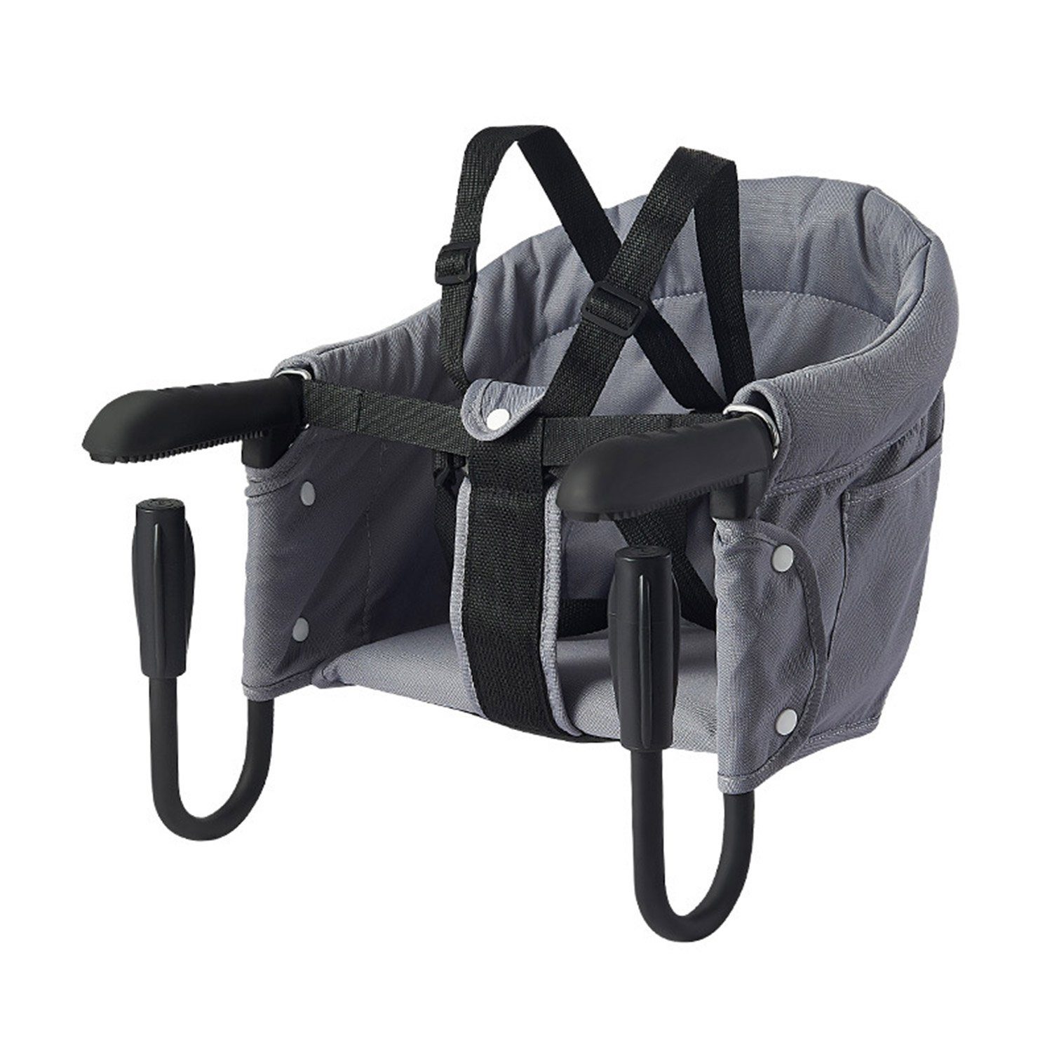 TOPMELON Hochstuhl Baby Tischsitz mit 7-Punkt-Sicherheitsgurt für Outdoor