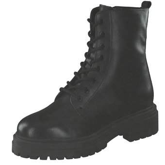 Leone Schnürstiefelette in schwarz