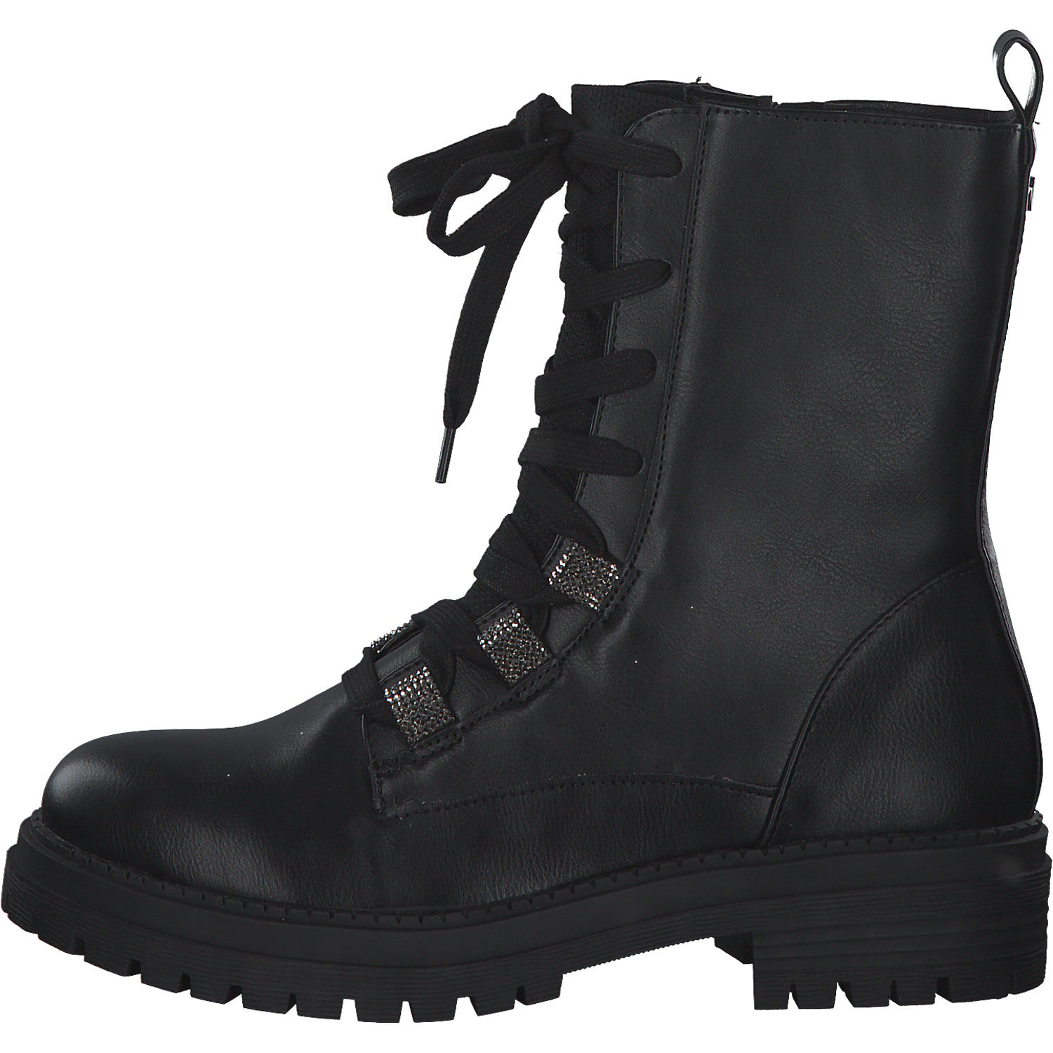La Strada 2203697, Stiefeletten, Damen, Schwarz (glänzend)