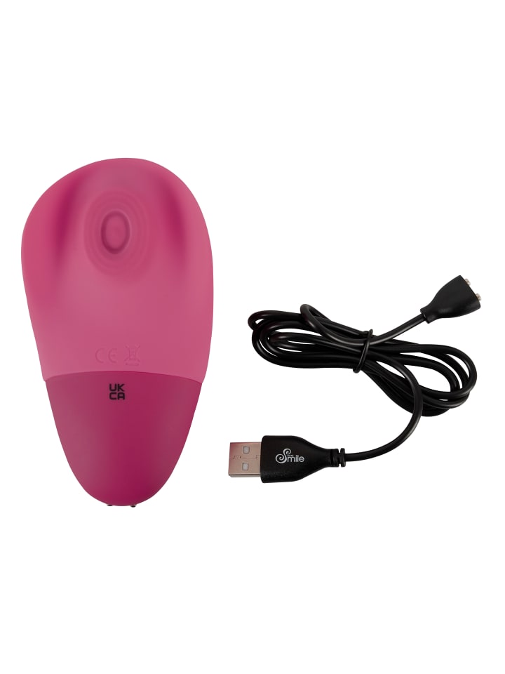 Sweet Smile Auflegevibrator Thumping Touch Vibrator in pink günstig kaufen 11,5 cm