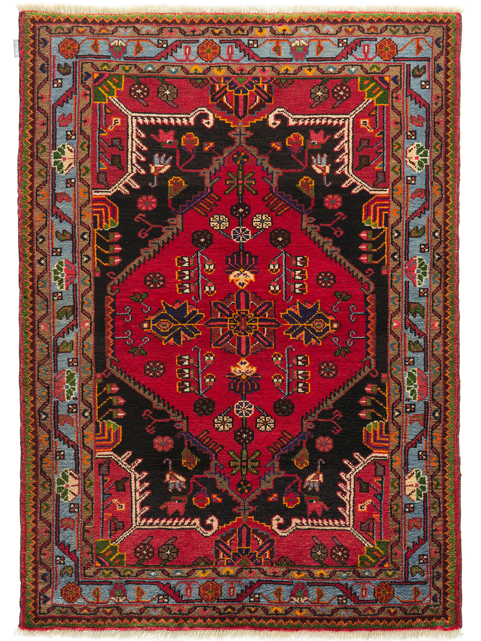 Tuiserkan Hamadan ca. 100 x 142 cm, Unikat / Einzelstück