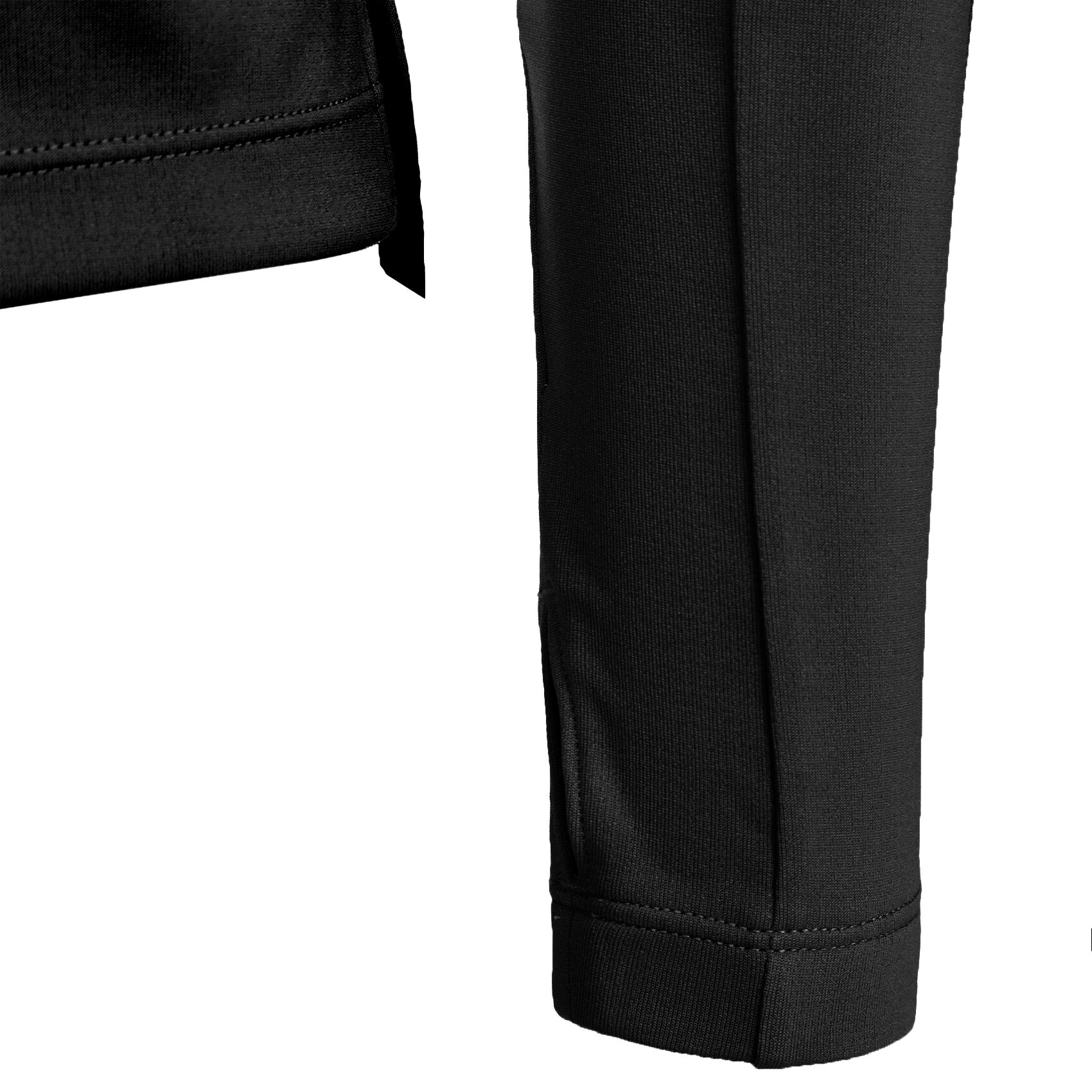 Dri-Fit Half-Zip Longsleeve Mädchen - Schwarz