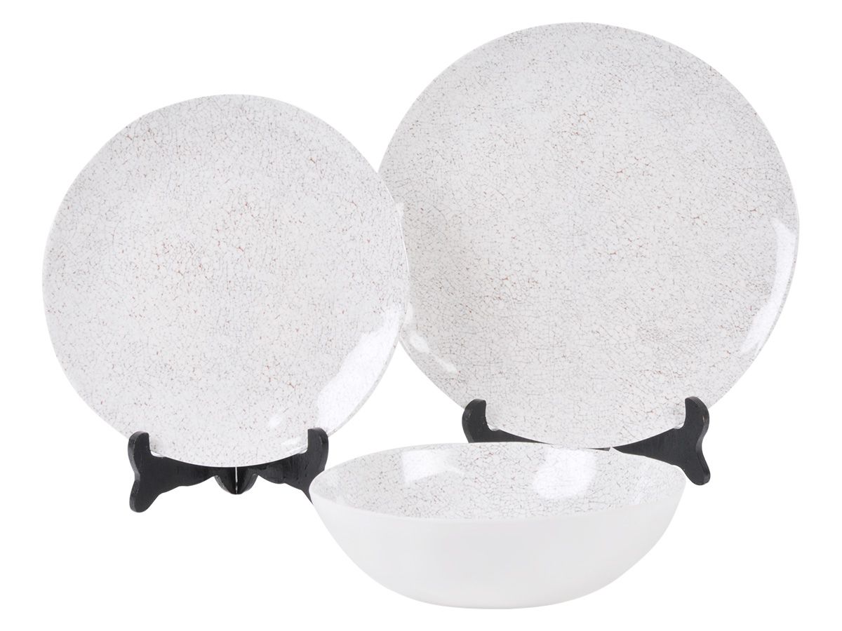 Kampa Natural Stone 12-teiliges Geschirrset