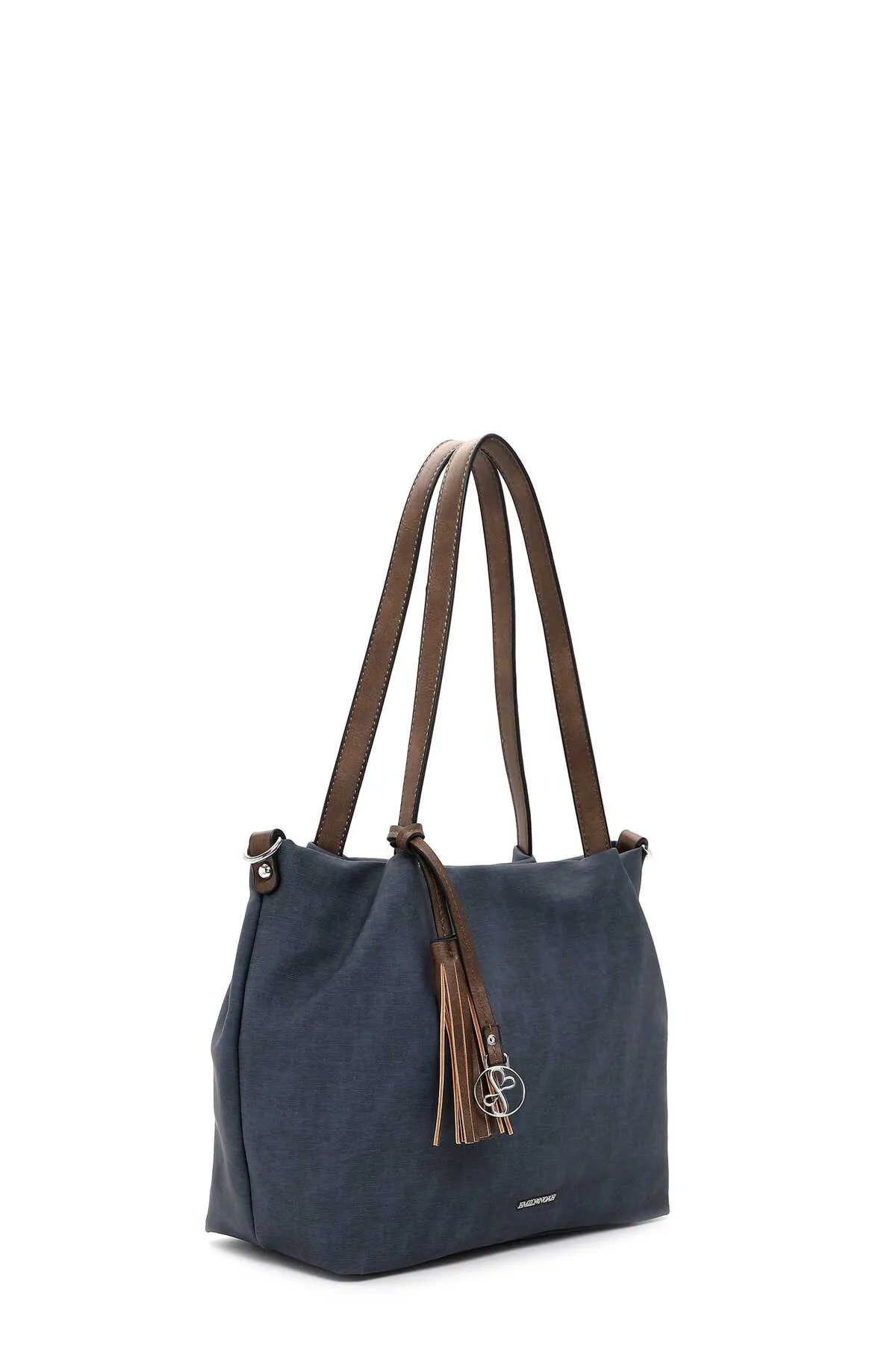 Emily & Noah  Handtasche - Blau - Unifarben